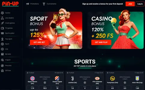casino pin up online slots bettimg game